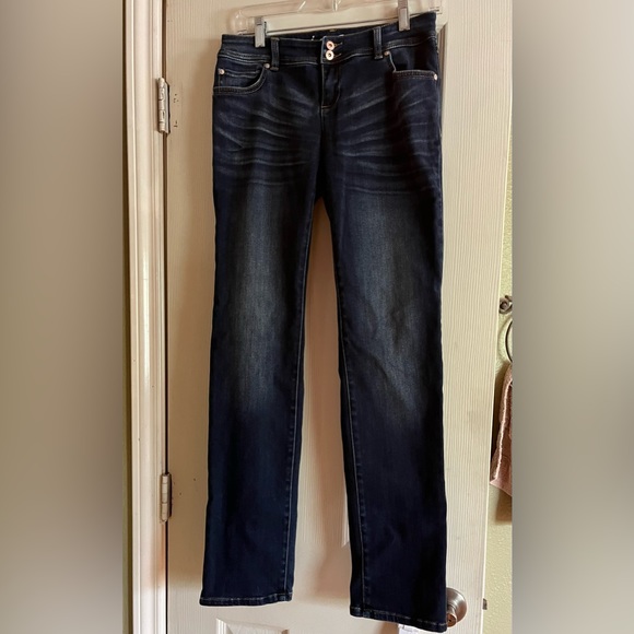 INC dark denim jeans Curvy fit size 2 - Picture 1 of 2
